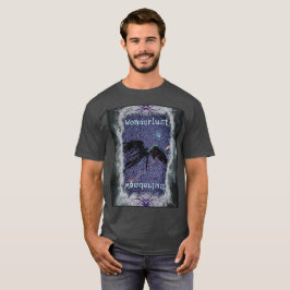 Camiseta WanderlustWonderlust figura volando en el espacio