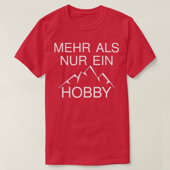 Camiseta Wandern Leidenschaft (Diseño del anverso)