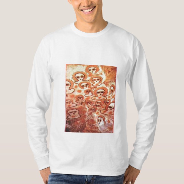 Camiseta wandjina 5000 a.C. (Anverso)