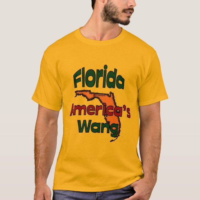 Camiseta Wang de América del ~ del lema del estado de la (Anverso)