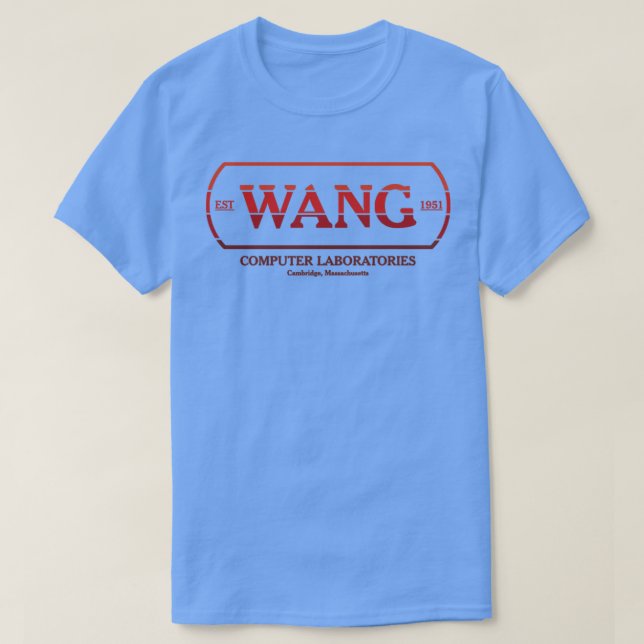 Camiseta WANG Equipos RedRetro RxTp (Diseño del anverso)