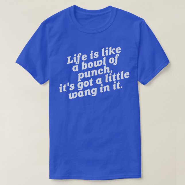 Camiseta Wang In It The Hollywood Caballeros Cita de los 80 (Diseño del anverso)