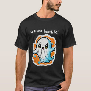 Camiseta Wanna BOOgie DANCE Scary Cute pequeño Halloween Gh