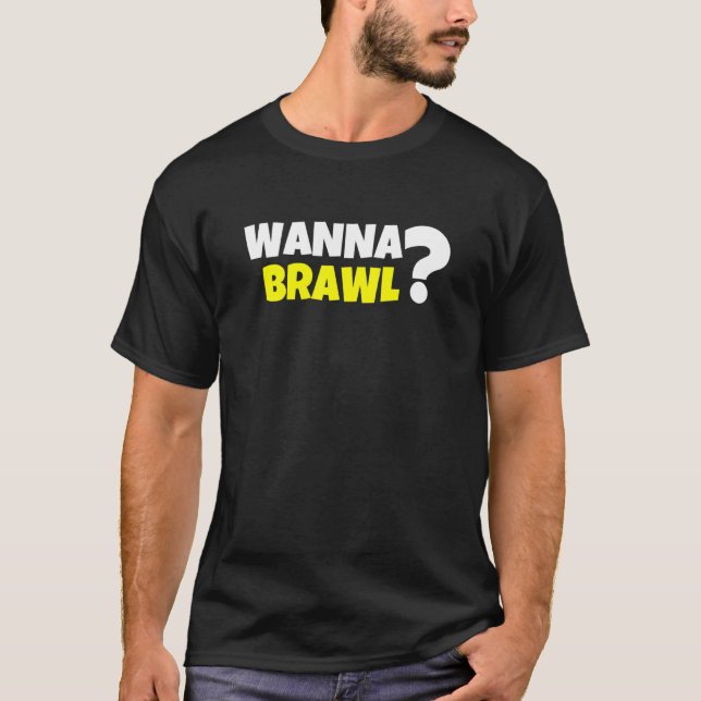 Camiseta Wanna Brawl Showdown Stars (Anverso)