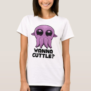 Camiseta Wanna Cuttle Personalizado Cuttlefish