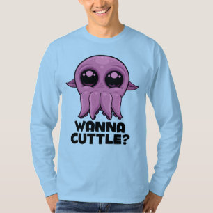 Camiseta Wanna Cuttle Personalizado Cuttlefish