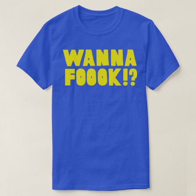 Camiseta Wanna Fook Broad City Yas Kween Ilana Abbi (Diseño del anverso)
