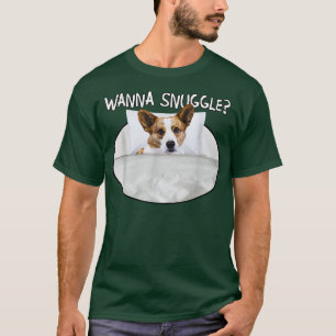 Camiseta Wanna Snuggle Cardigan Welsh Corgi