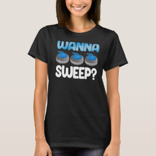 Camiseta Wanna Sweep Curling Men's Greatest Curling D