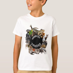 Camiseta Wannabe zookeeper