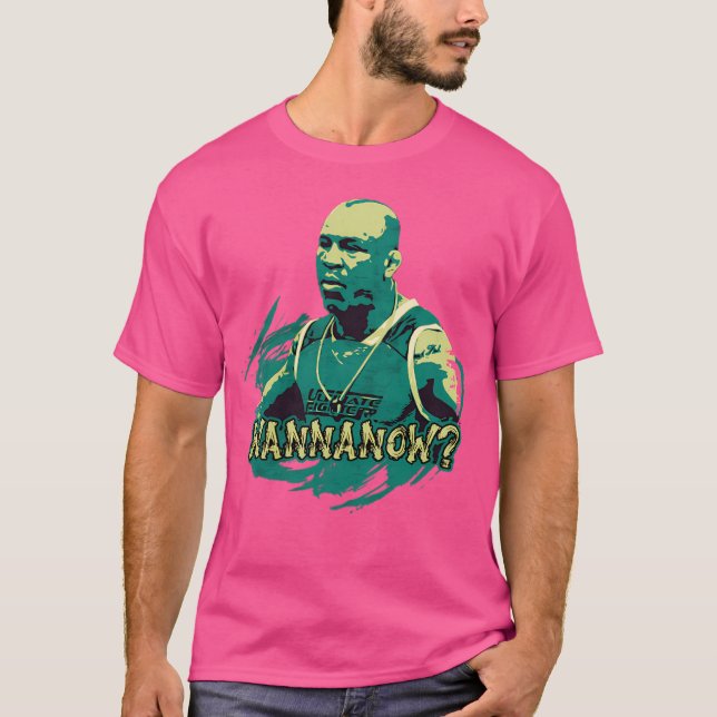 Camiseta Wannanow Wanderlei Silva Chael Sonnen (Anverso)