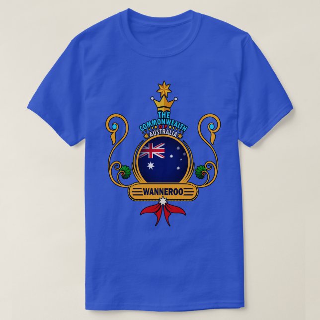 Camiseta Wanneroo Australia Occidental (Diseño del anverso)