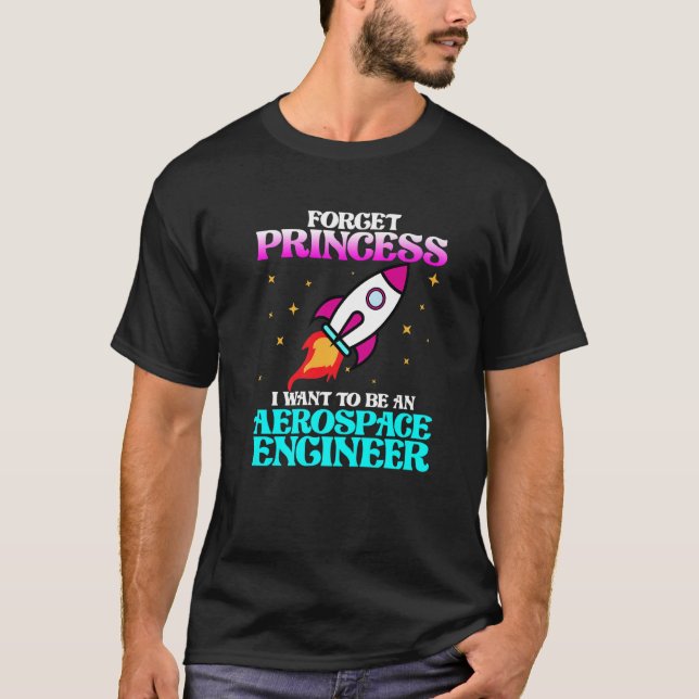 Camiseta Want To Be Aerospace Engineer Rocket Engineering G (Anverso)