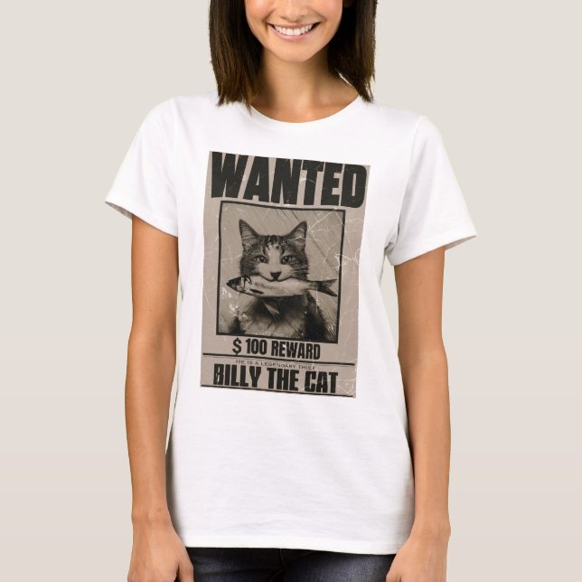 CAMISETA WANTED!  (Anverso)