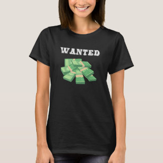 Camiseta Wanted Money