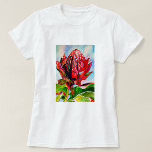 Camiseta Waratah Flor acuática australiana