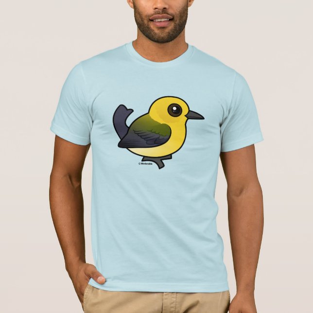 Camiseta Warbler prothonotario (Anverso)