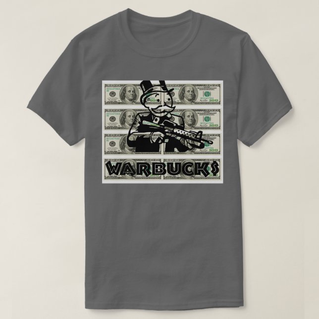 Camiseta Warbucks (Diseño del anverso)