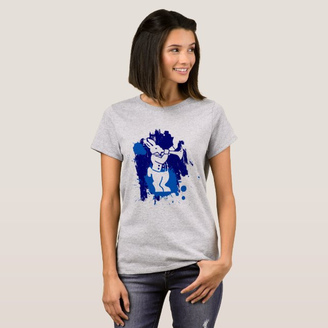 Camiseta Wareham White Rabbit Ladies Tee (Anverso completo)