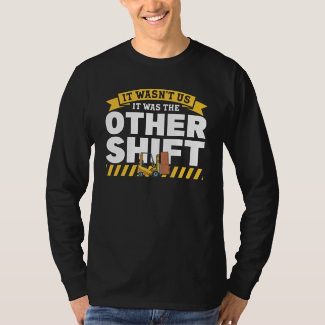 Camiseta Warehouse Forklift Driver Forklift Operator Forkli (Anverso)