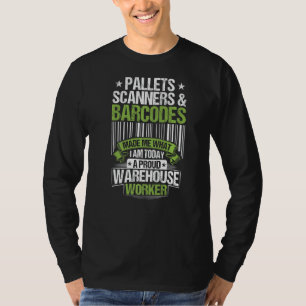 Camiseta Warehouseman Pallets Escáners & Barcode Warehouse