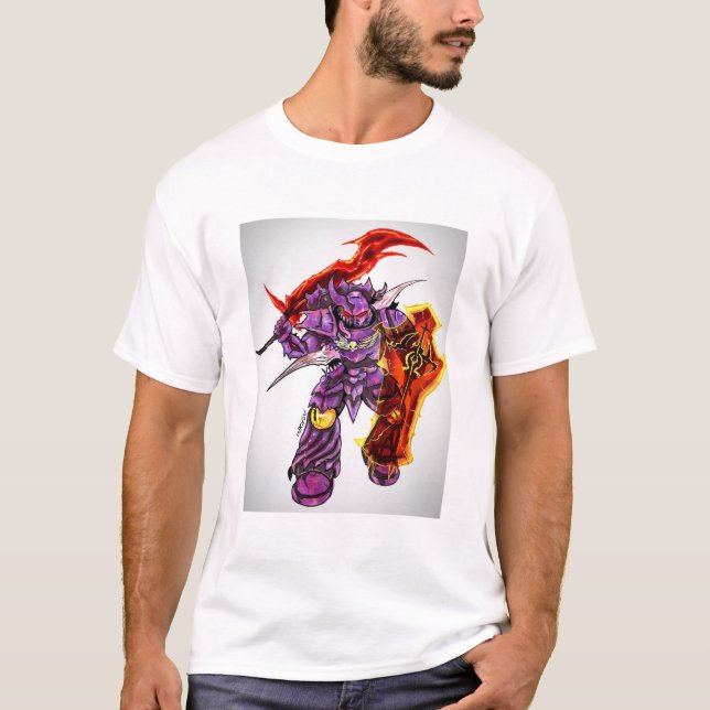 Camiseta warhammer 40k marines (Anverso)