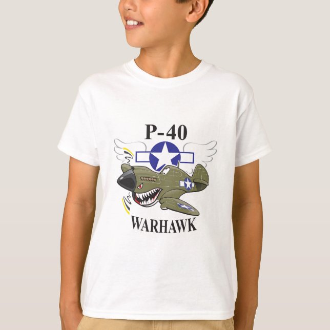 Camiseta warhawk p-40 (Anverso)