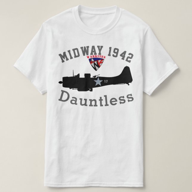 Camiseta Warkites "1942 intermediario" impávido (Diseño del anverso)