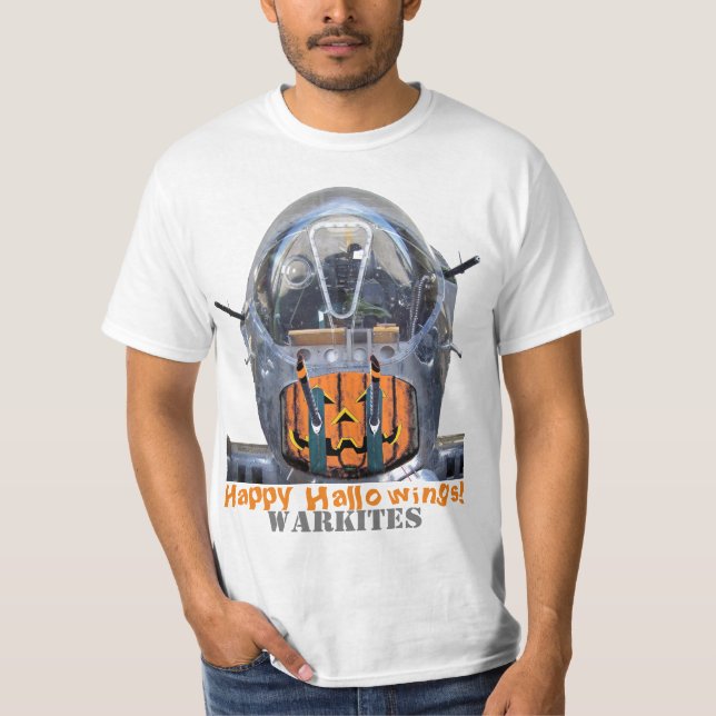 Camiseta Warkites B-17 Hallowings feliz (Anverso)