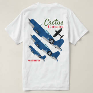 Camiseta Warkites "Cactus Corsaires" F4U-1 T-Shirt-2