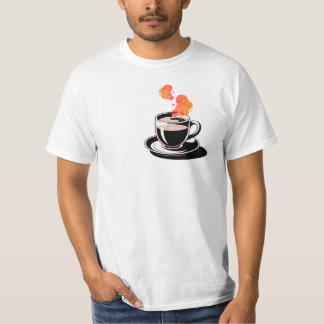 Camiseta warm cup of coffee