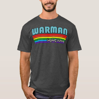 Camiseta Warman Saskatchewan Orgullo Warman regalo LGBT LGB