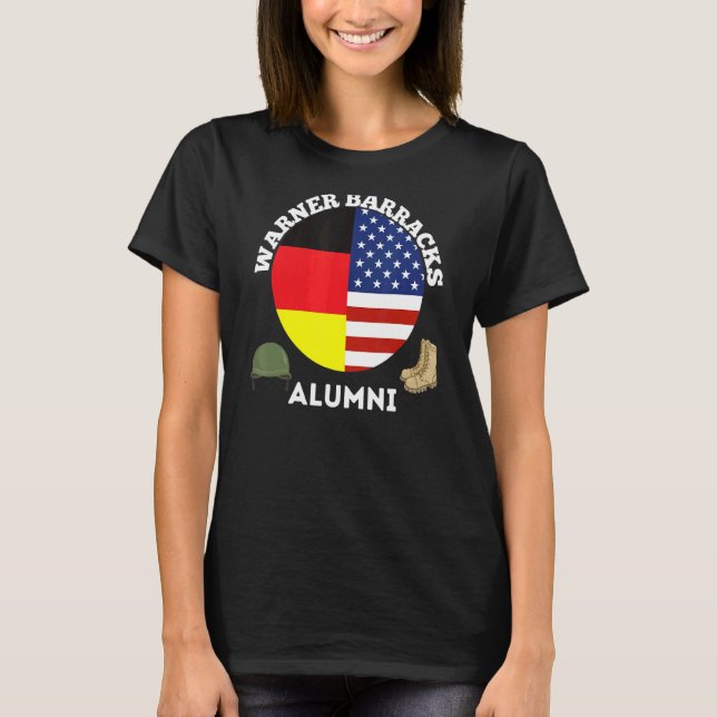 Camiseta Warner Barracks Alumni (Anverso)