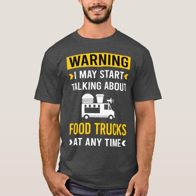 Camiseta Warning Foodruckrucks vintage (Anverso)