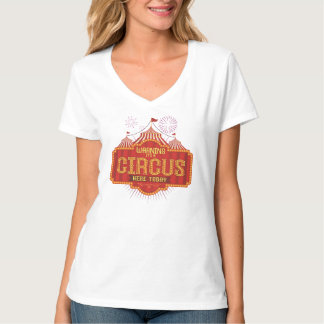 Camiseta Warning It's A Circus Here Today, Circus Monkeys