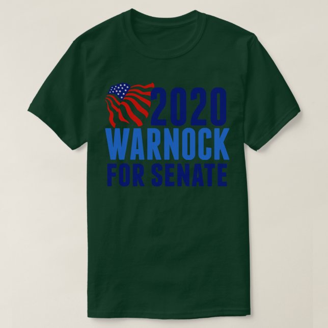 Camiseta Warnock para el Senado (Diseño del anverso)