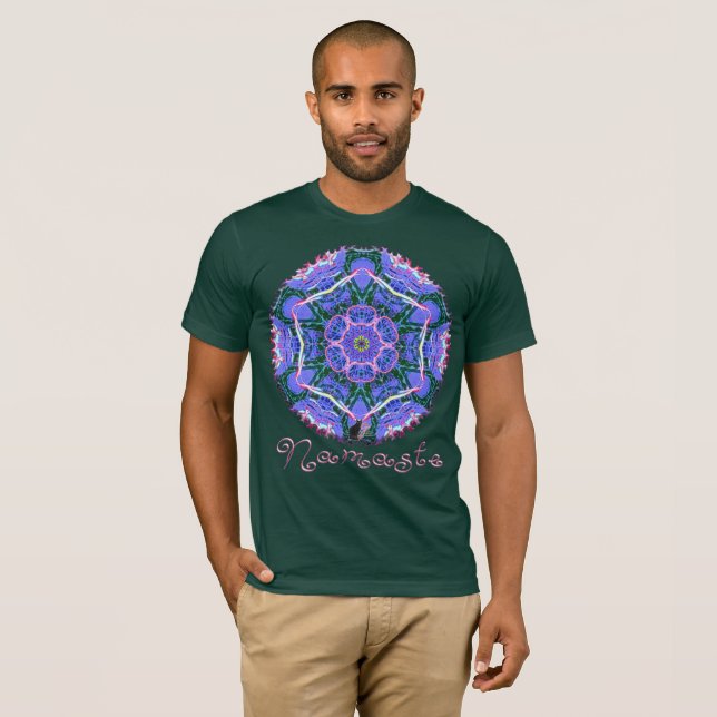 Camiseta Warp Namaste Kaleidoscope (Anverso completo)