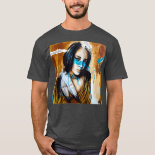 Camiseta Warpaint Arte Nativo Estadounidense Tim Miklos