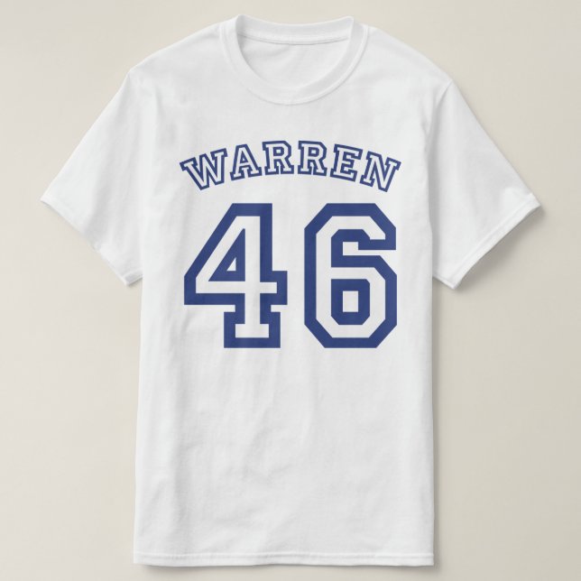 CAMISETA WARREN 46 (Diseño del anverso)