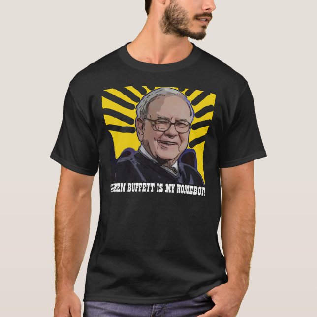 Camiseta Warren Buffett Es Mi Homeboy (Anverso)