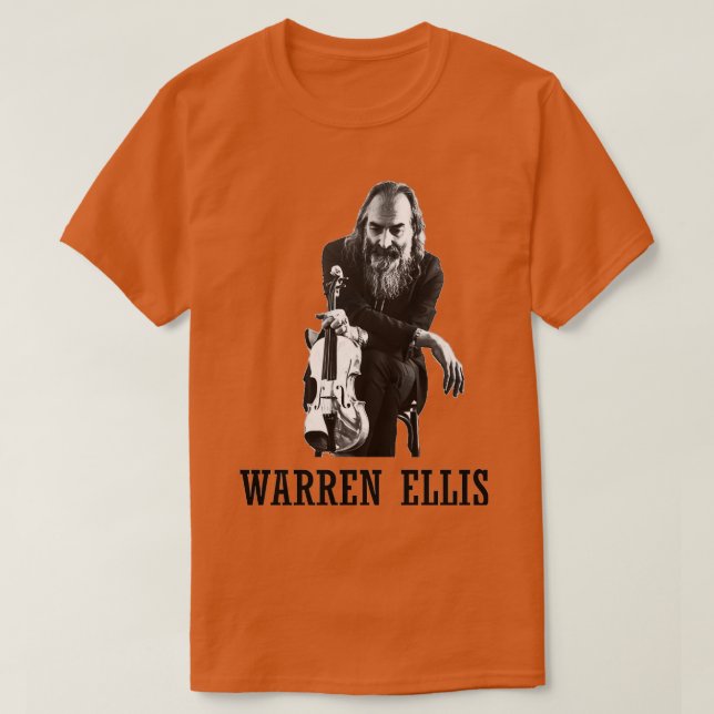 Camiseta Warren Ellis (Diseño del anverso)