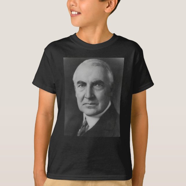 Camiseta Warren G. Harding (Anverso)