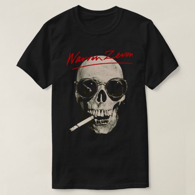 CAMISETA WARREN ZEVON (Diseño del anverso)