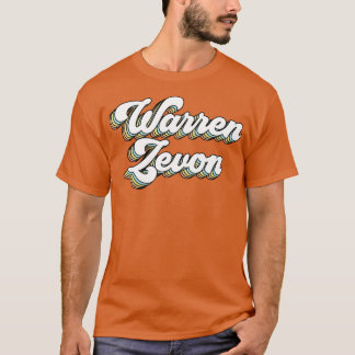 Camiseta warren zevon