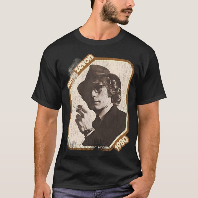 Camiseta Warren Zevon 1980 (Anverso)