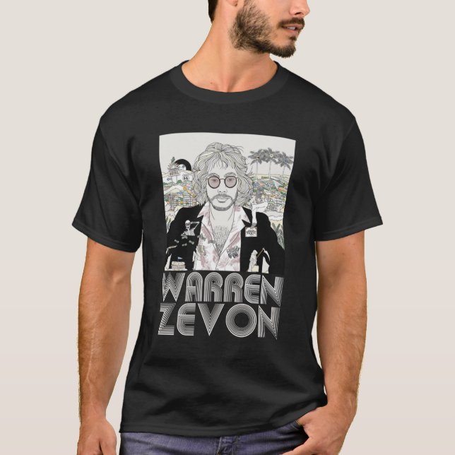 CAMISETA WARREN ZEVON 3 (Anverso)