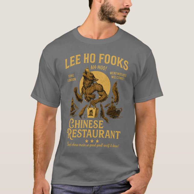 Camiseta Warren Zevon-Lee Ho Fooks Restaurante chino-Werew (Anverso)