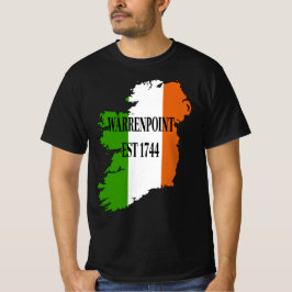 Camiseta Warrenpoint Co. Down Northern Ireland. Irlanda 