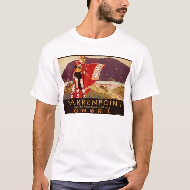 Camiseta Warrenpoint y las montañas de Mourne (Anverso)