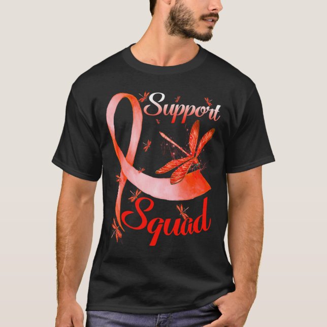 Camiseta Warrier Support Squad Dragonfly Rsd Crps Concienci (Anverso)